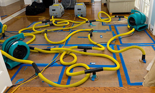 Professional Burst Pipe Water Damage technician working in Fair Oaks, CA